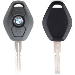 3 Button Remote Car Key Fob Case with 4 Track Blade for BMW E46 E39 3 5 7 Series