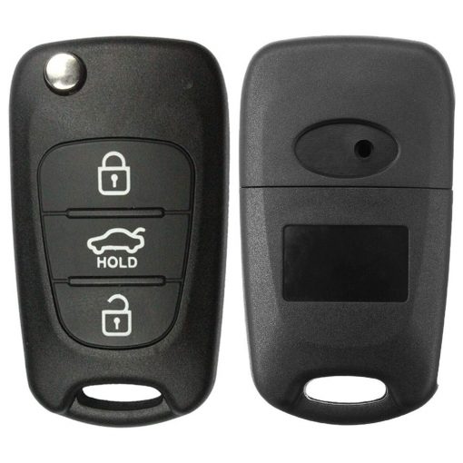 3 Button Remote Car Key Fob Case for Kia Ceed Pro Rio Sportage Boot HOLD