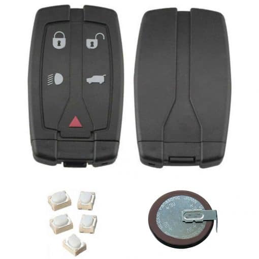 DIY Repair Kit for Land Rover Freelander 2 5 Button Dash Remote Key Fob Case