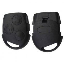 3 Button Remote Key Fob Case Shell for Ford Mondeo Fiesta Puma Focus Galaxy S-Max w/ Logo